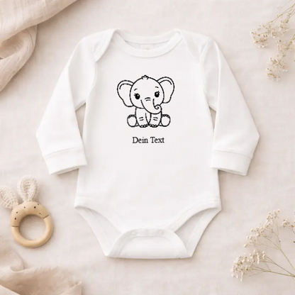 Personalisierter Babybody oder Bügelfolie mit Wunschdesign
